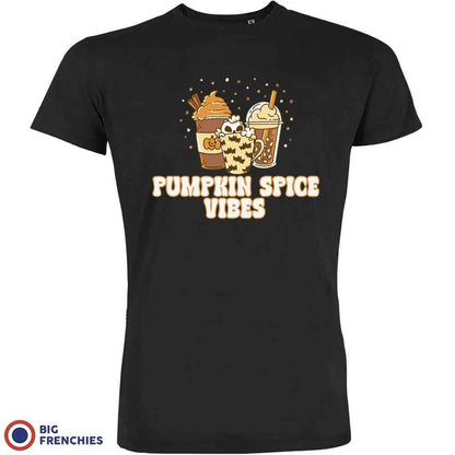Pumpkin Spice Vibes Men's Organic Cotton Tee - Create Marketplace
