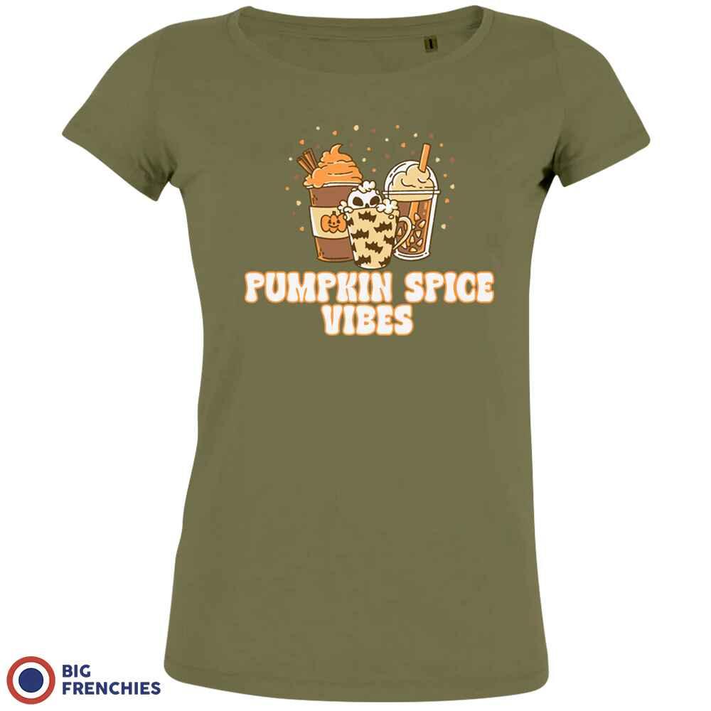 Pumpkin Spice Vibes Women's Organic Cotton Tee - Create Marketplace