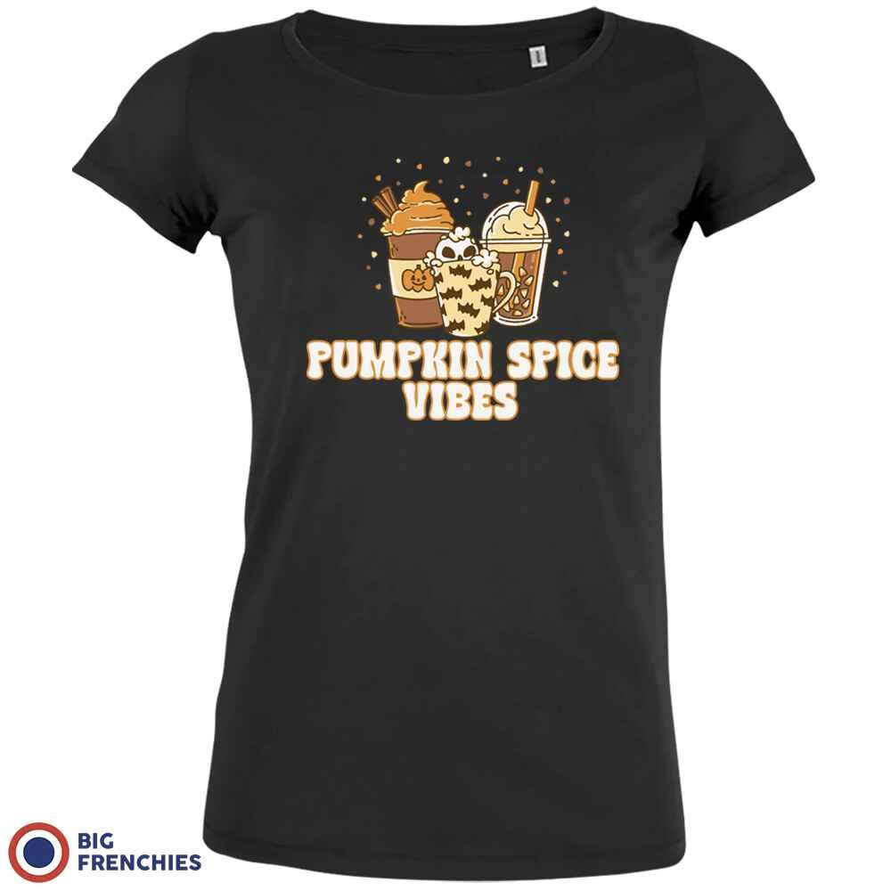 Pumpkin Spice Vibes Women's Organic Cotton Tee - Create Marketplace