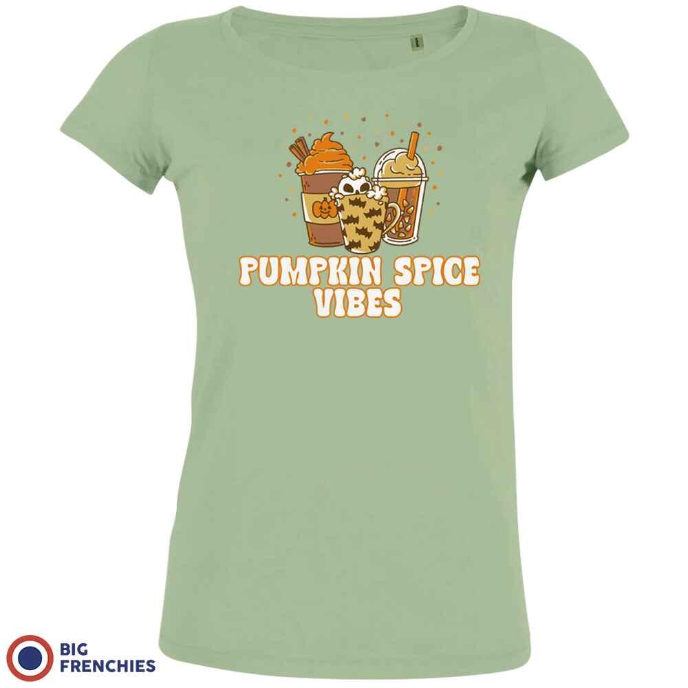 Pumpkin Spice Vibes Women's Organic Cotton Tee - Create Marketplace