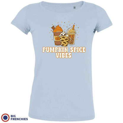 Pumpkin Spice Vibes Women's Organic Cotton Tee - Create Marketplace