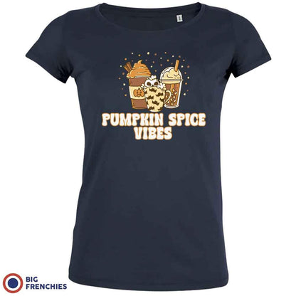 Pumpkin Spice Vibes Women's Organic Cotton Tee - Create Marketplace