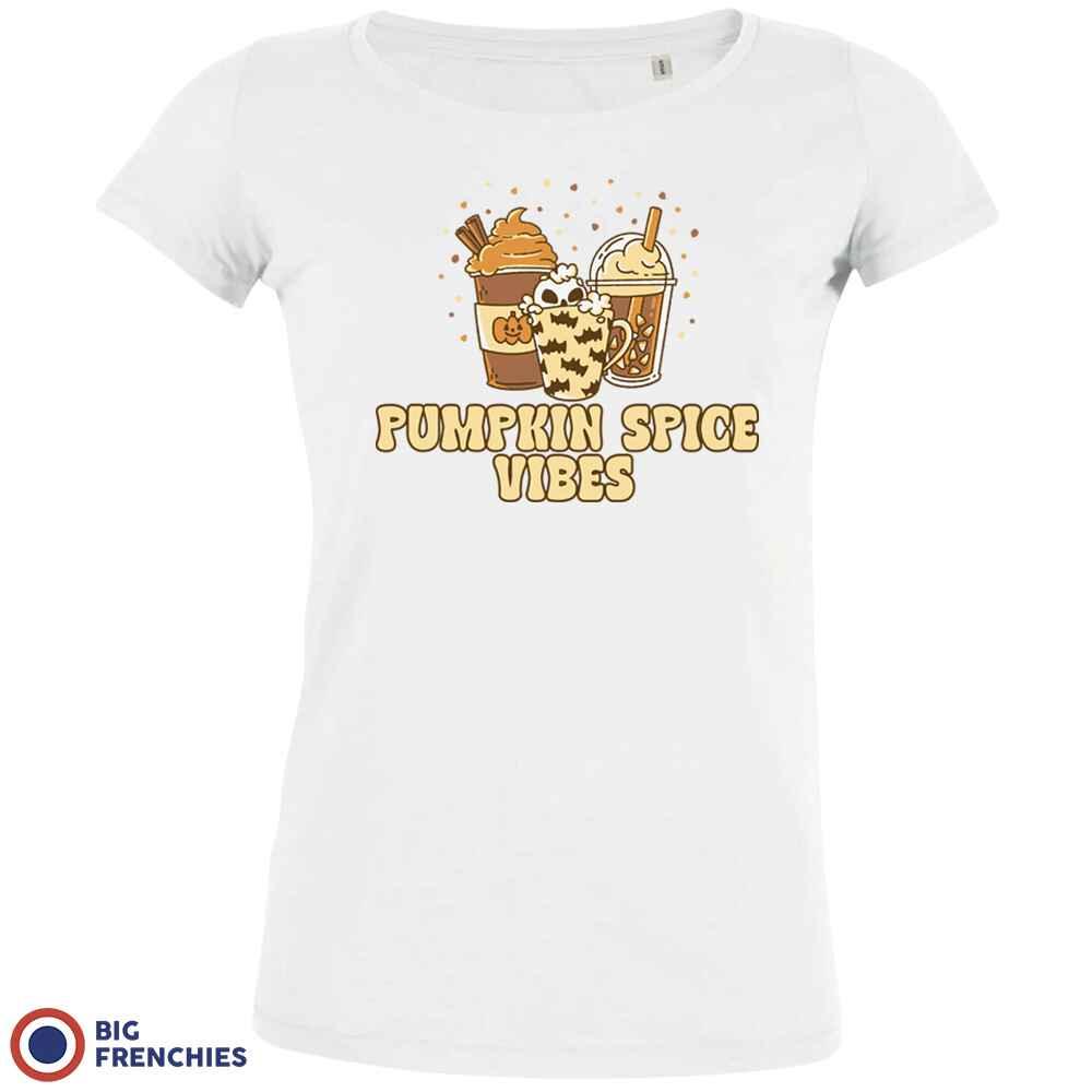 Pumpkin Spice Vibes Women's Organic Cotton Tee - Create Marketplace