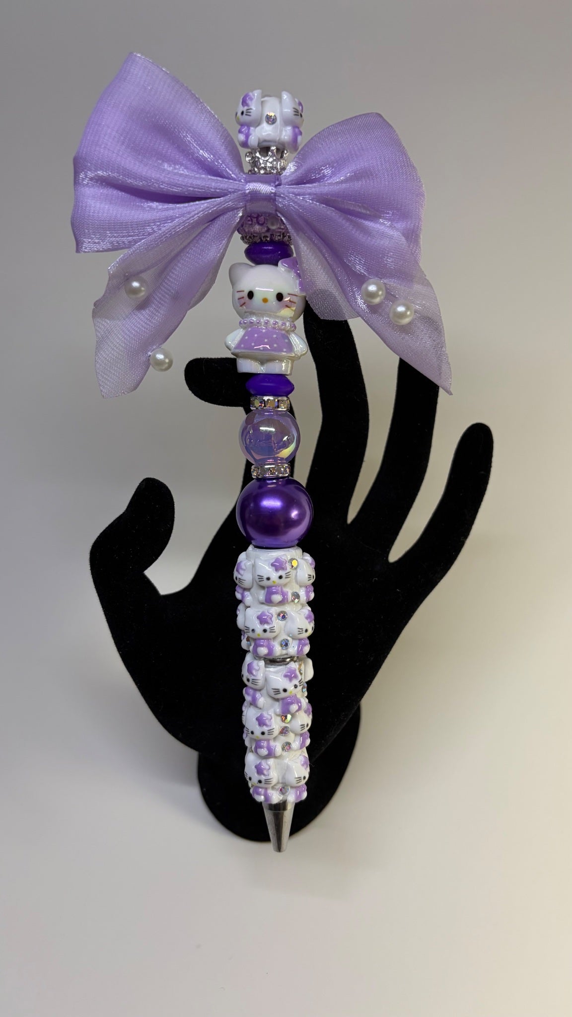 Purple Hello kitty with Bow - Create Marketplace