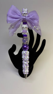 Purple Hello kitty with Bow - Create Marketplace