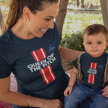 Queen Of The Pitch, Royal Rookie Mom and Child Organic Cotton T-Shirts family Set (Set of 2) - Create Marketplace