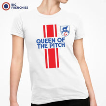 Queen Of The Pitch Women's Organic Cotton Tee - Create Marketplace