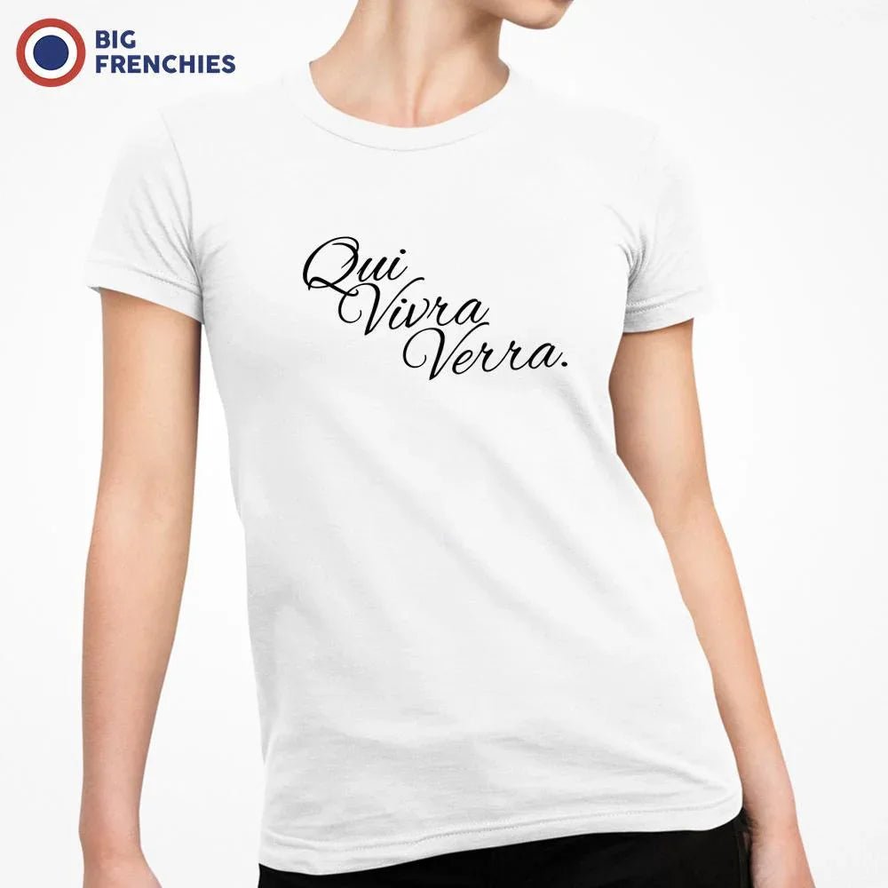 Qui Vivra Verra Women's Organic Cotton Tee - Create Marketplace