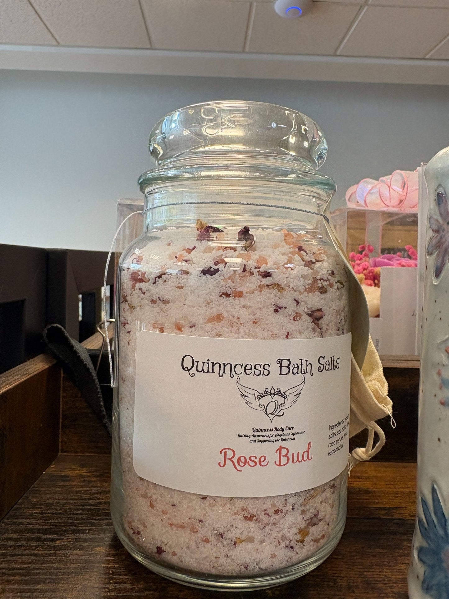 Quinncess Bath Salts - Rose Bud - Create Marketplace
