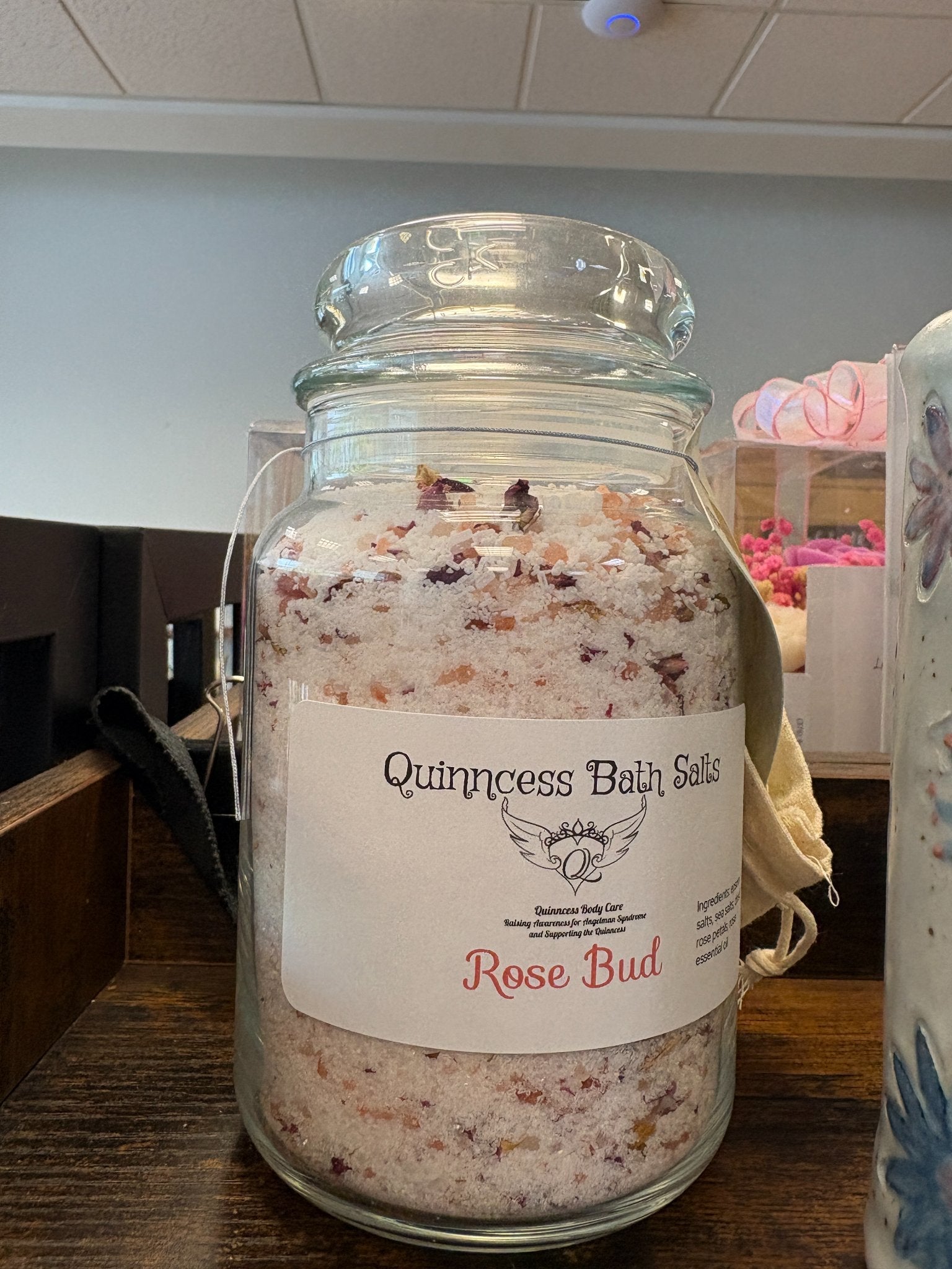 Quinncess Bath Salts - Rose Bud - Create Marketplace