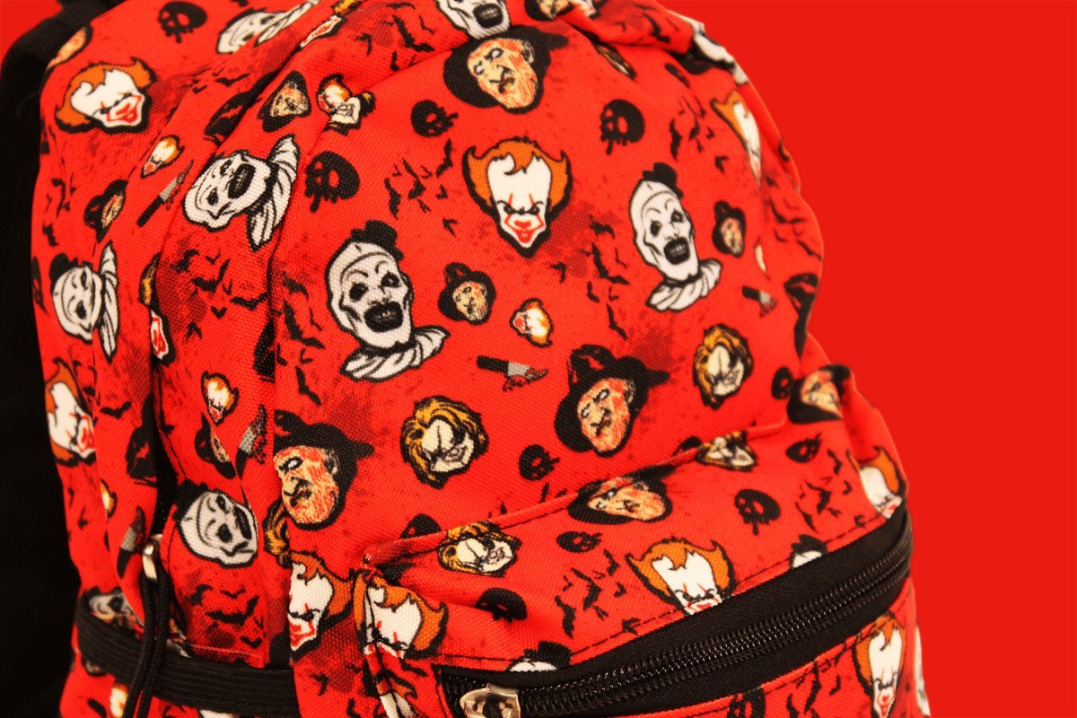 Red Horror Mini Backpack - Create Marketplace