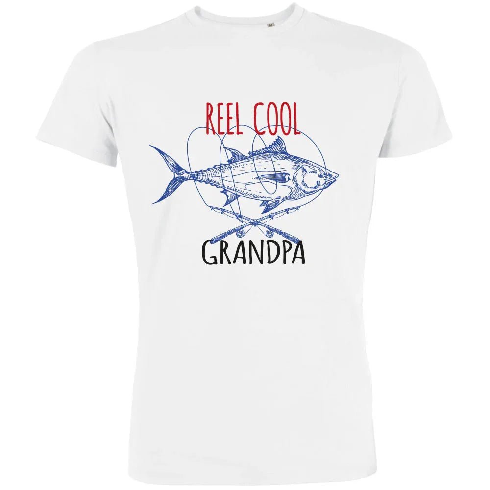 Reel Cool Grandpa Men's Organic Tee - Create Marketplace