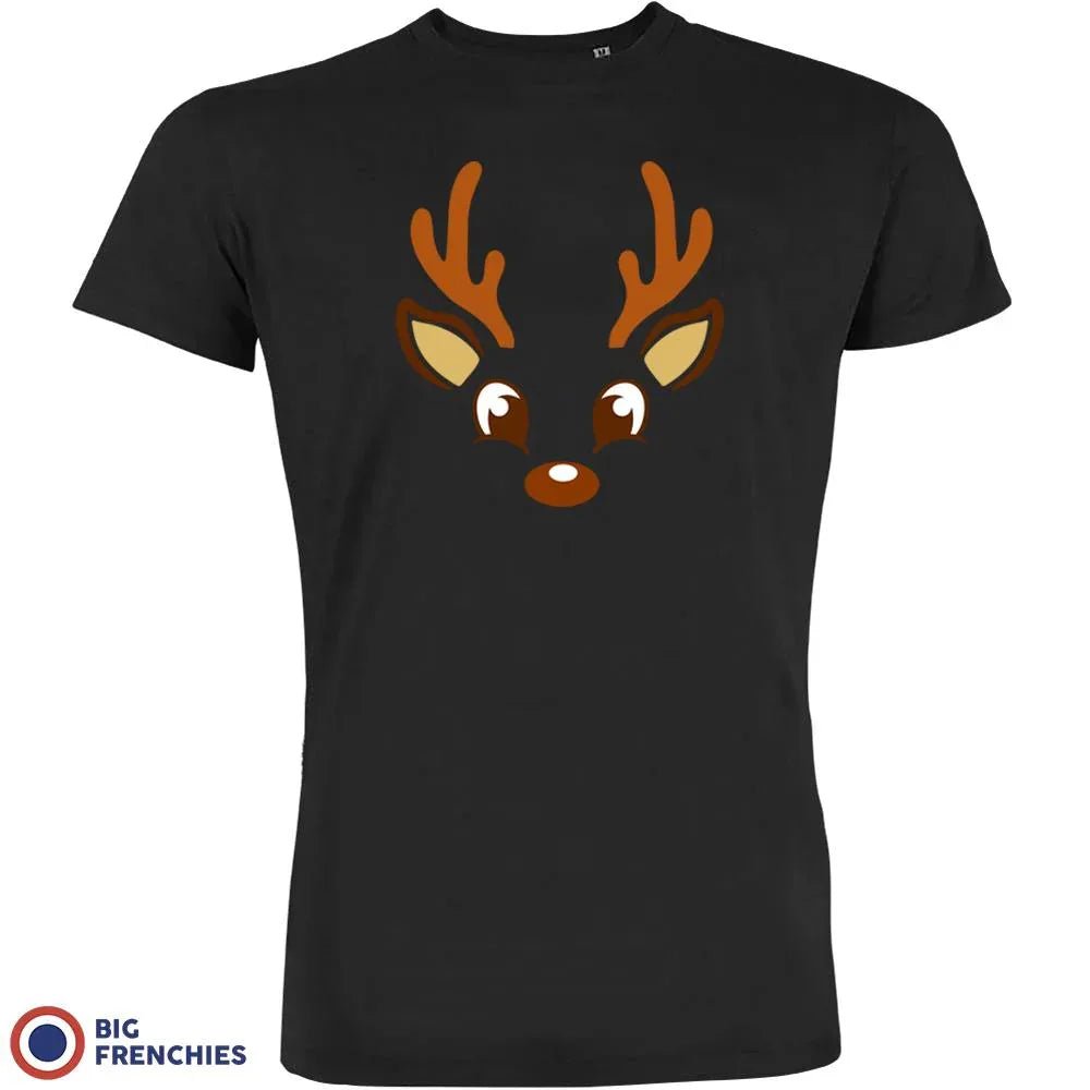 Reindeer Christmas Men's Organic Cotton Tee - Create Marketplace