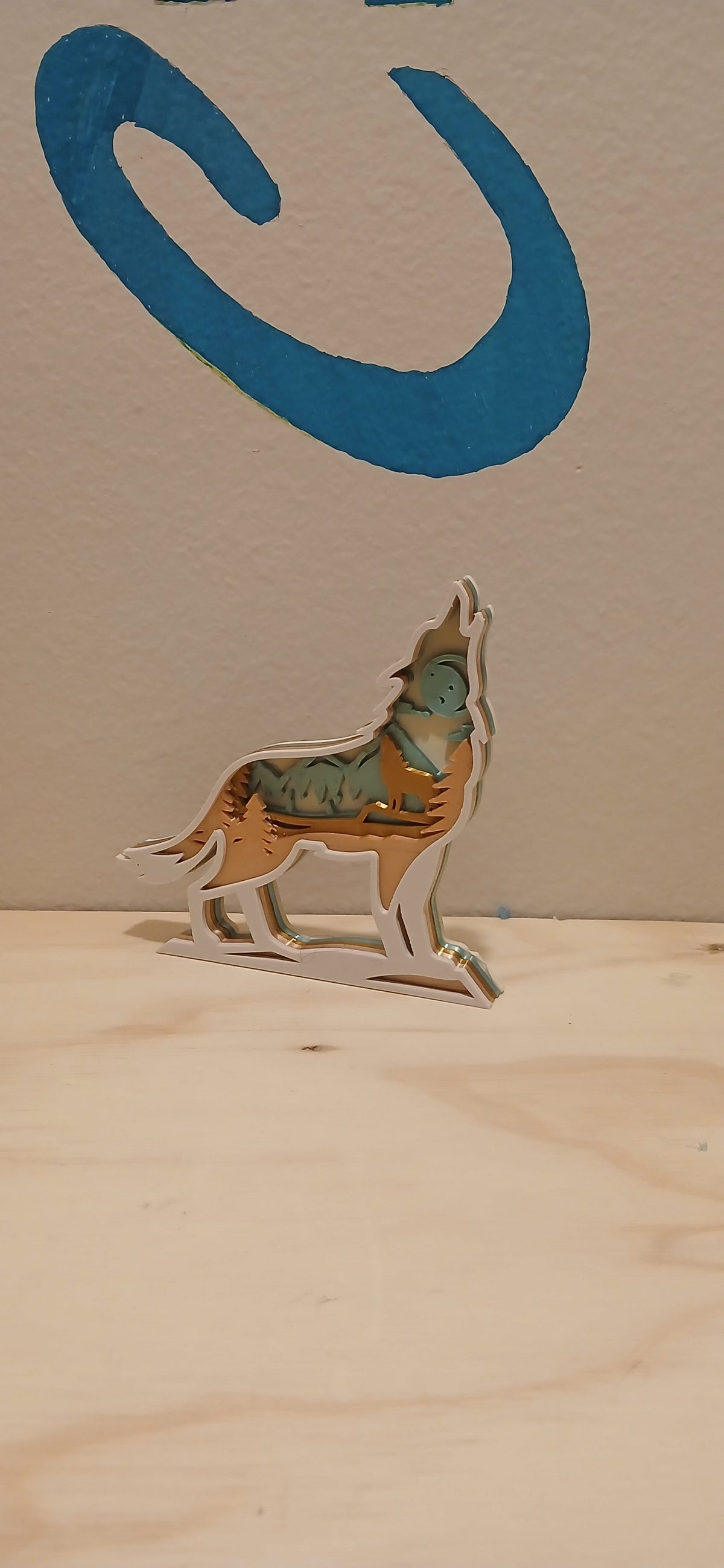 3d printed Layered Display