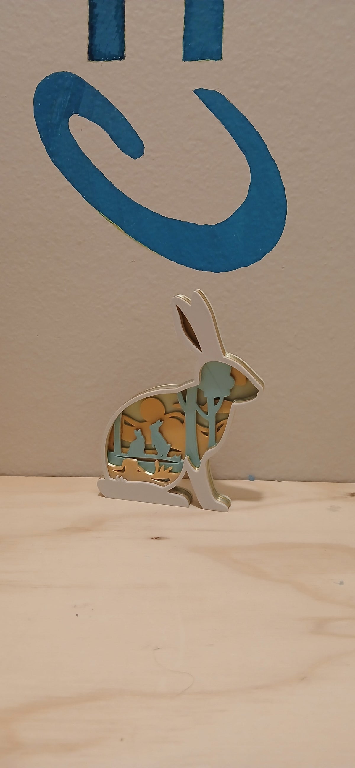 3d printed Layered Display