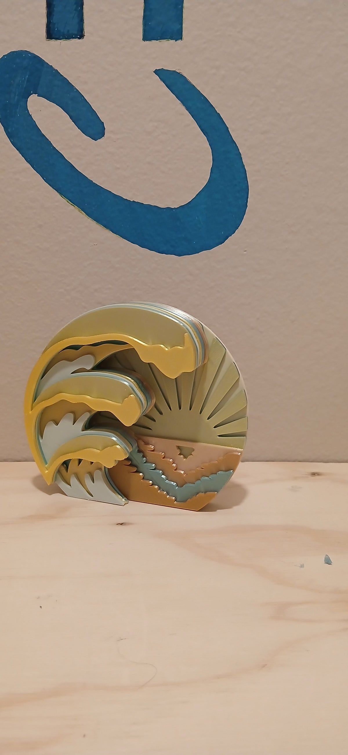 3d printed Layered Display