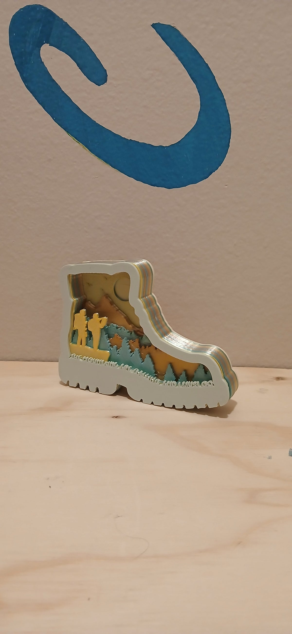 3d printed Layered Display