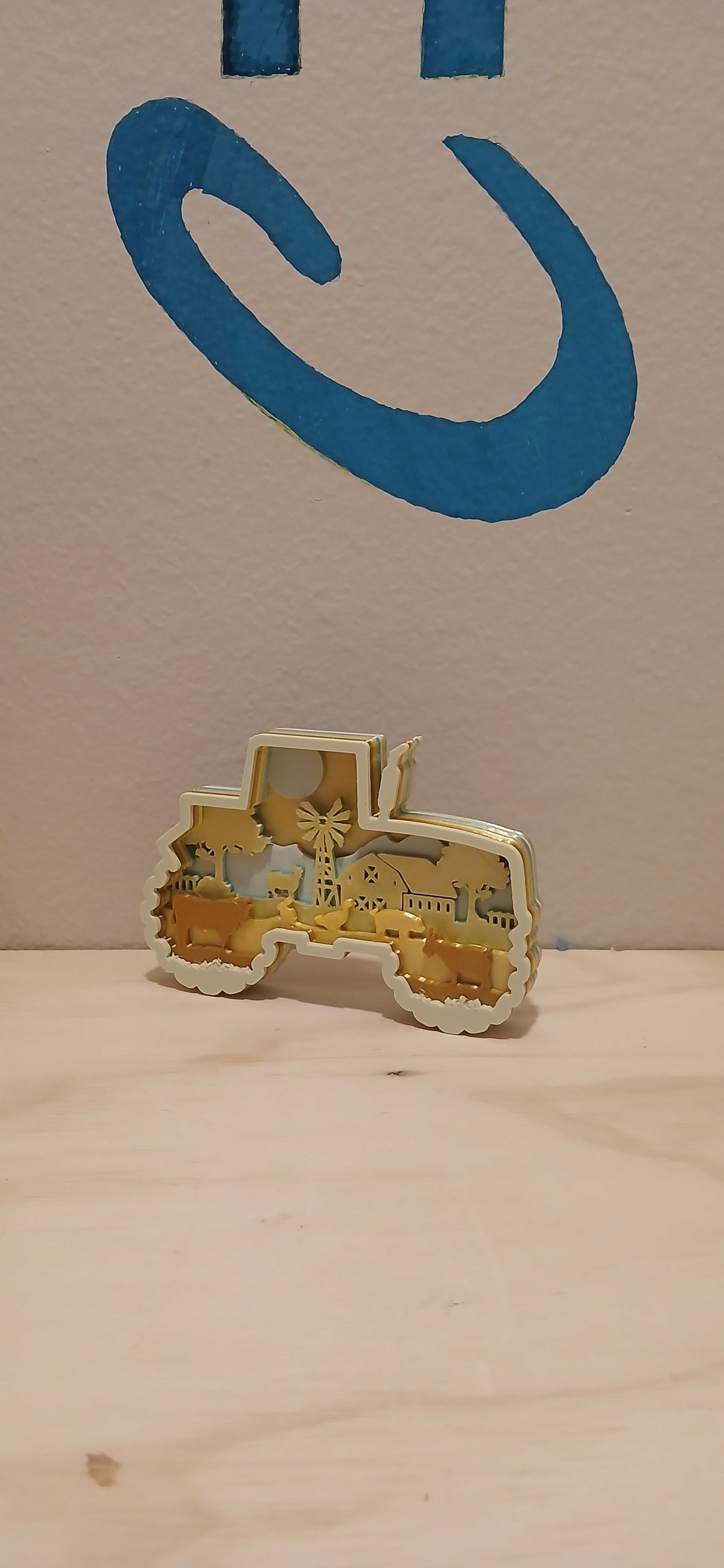 3d printed Layered Display