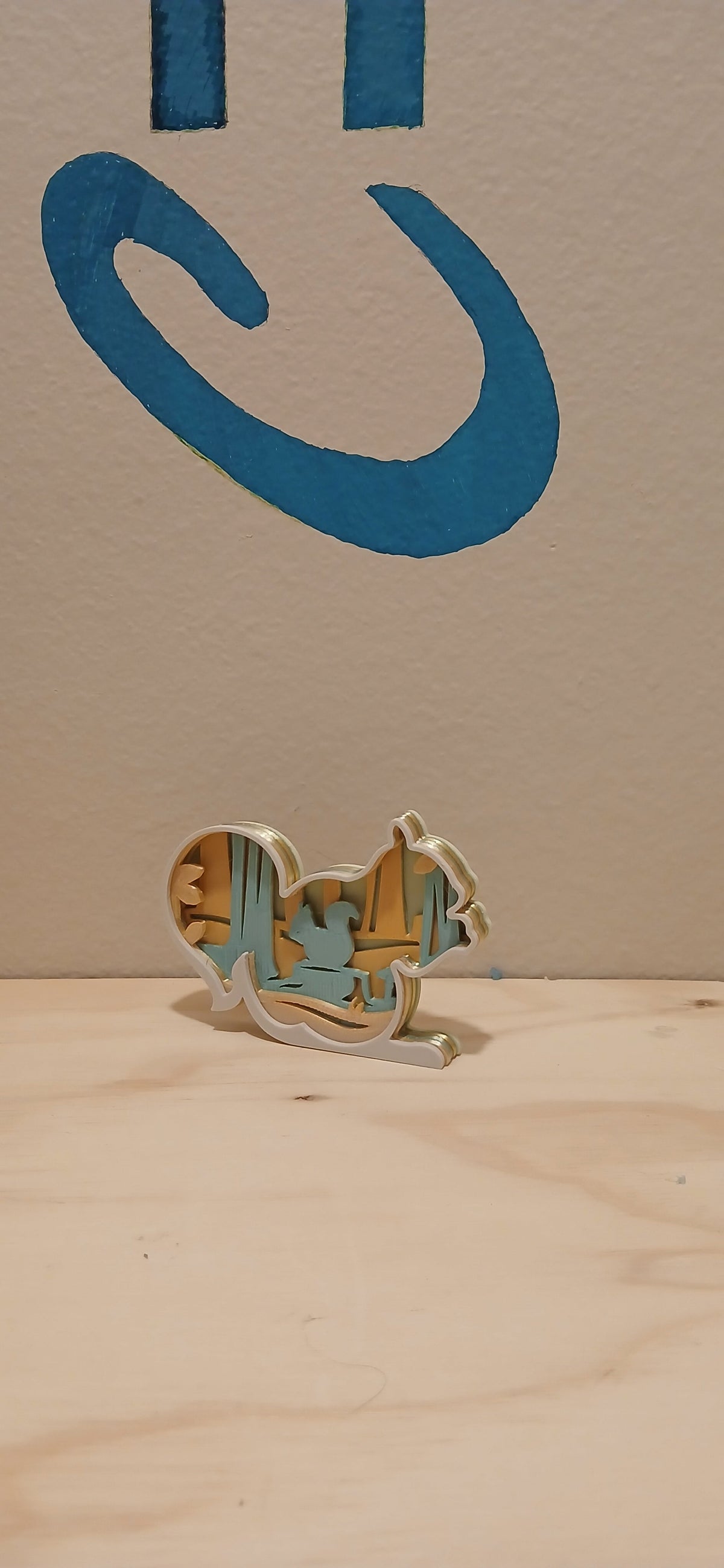 3d printed Layered Display