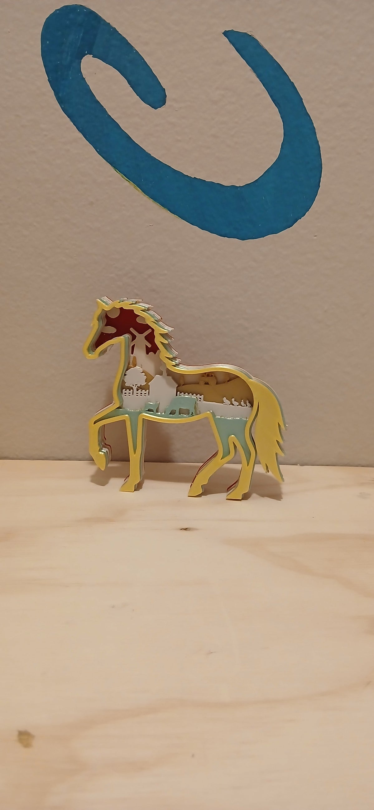 3d printed Layered Display