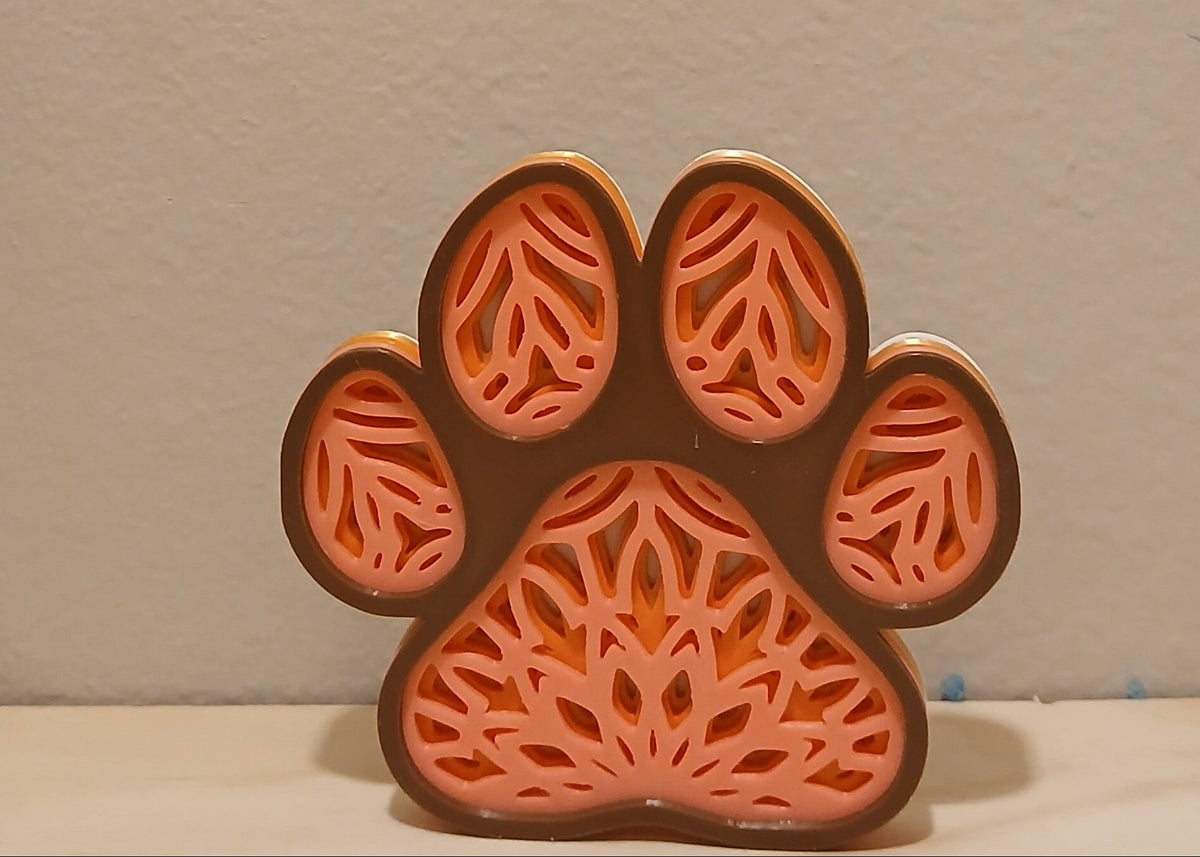 3d printed Layered Display