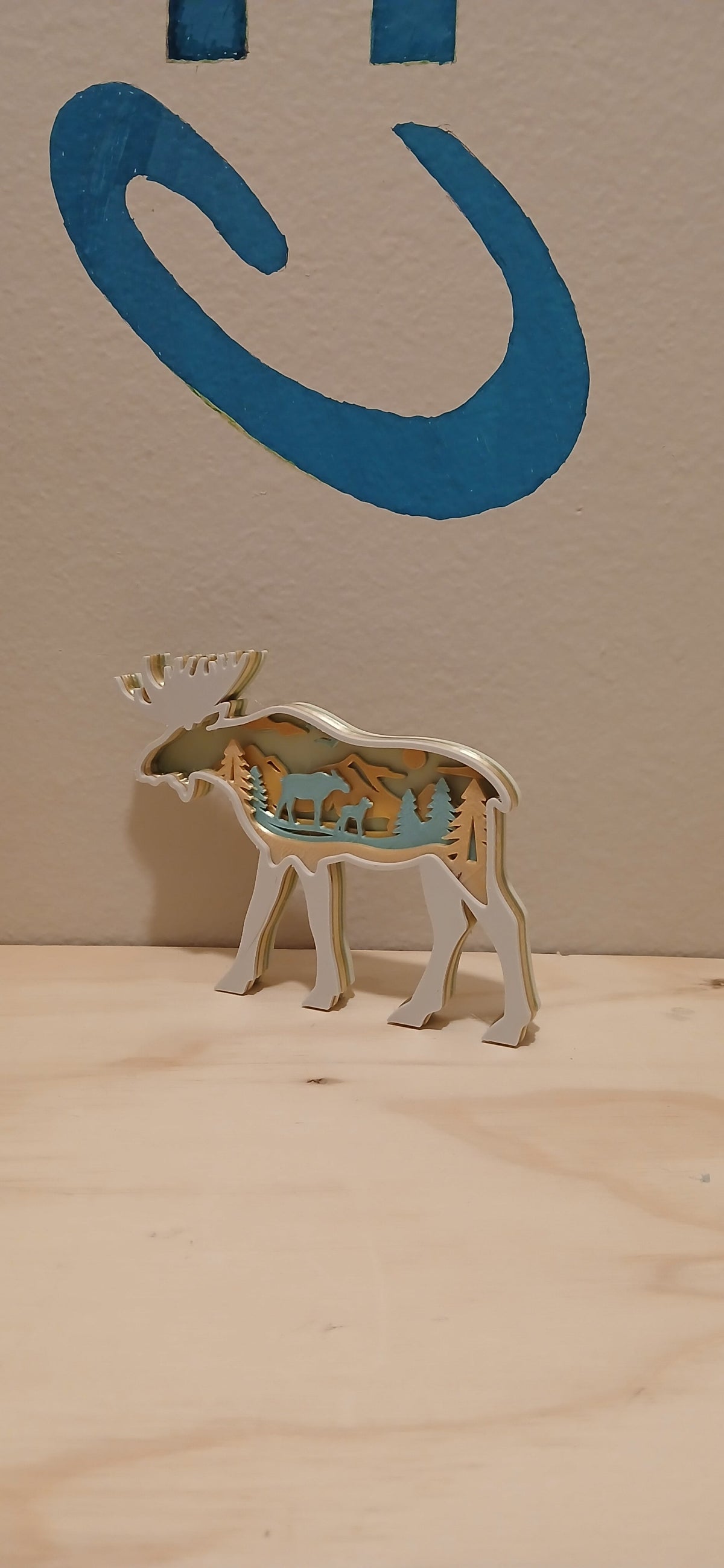 3d printed Layered Display