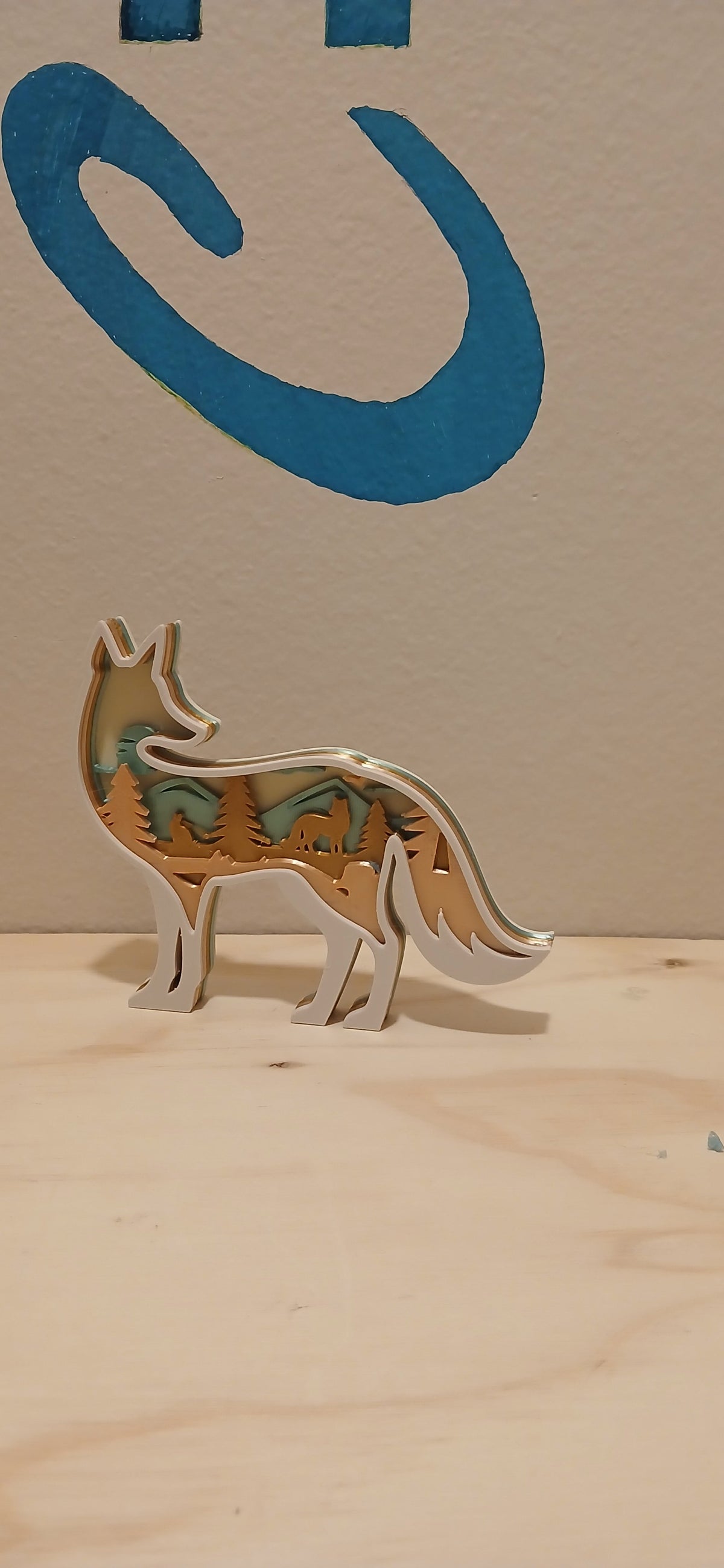 3d printed Layered Display