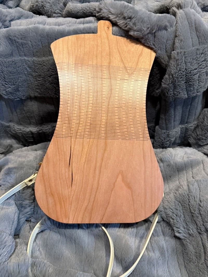 Rounded Cherry Wood Purse - Create Marketplace