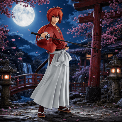 Rurouni Kenshin Kenshin Himura Drawn Sword Version Masterlise Ichibansho Statue - Create Marketplace