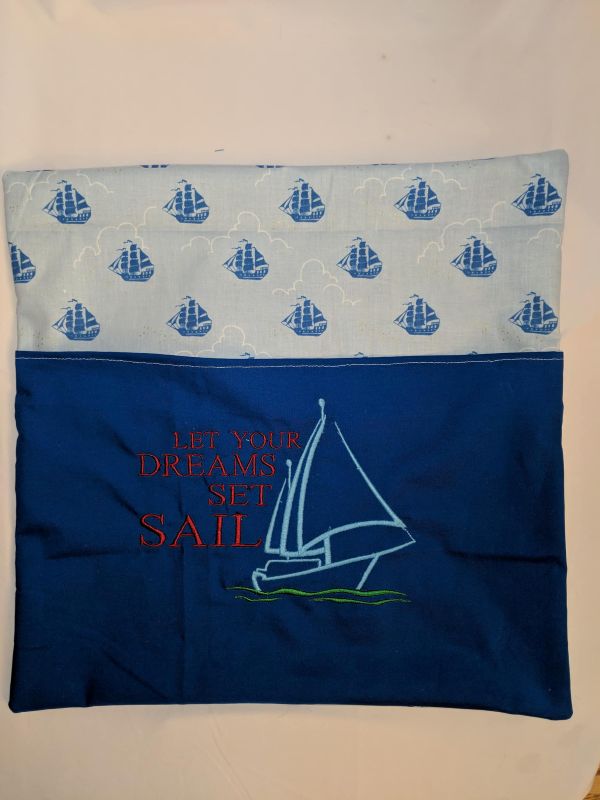 Sailing Reading Pillow - Create Marketplace