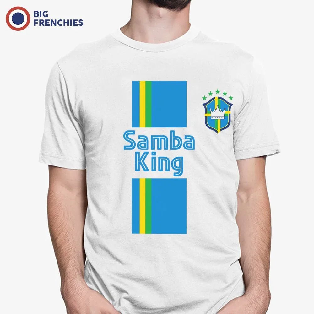 Samba king Men's Organic Cotton Tee - Create Marketplace