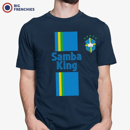 Samba king Men's Organic Cotton Tee - Create Marketplace