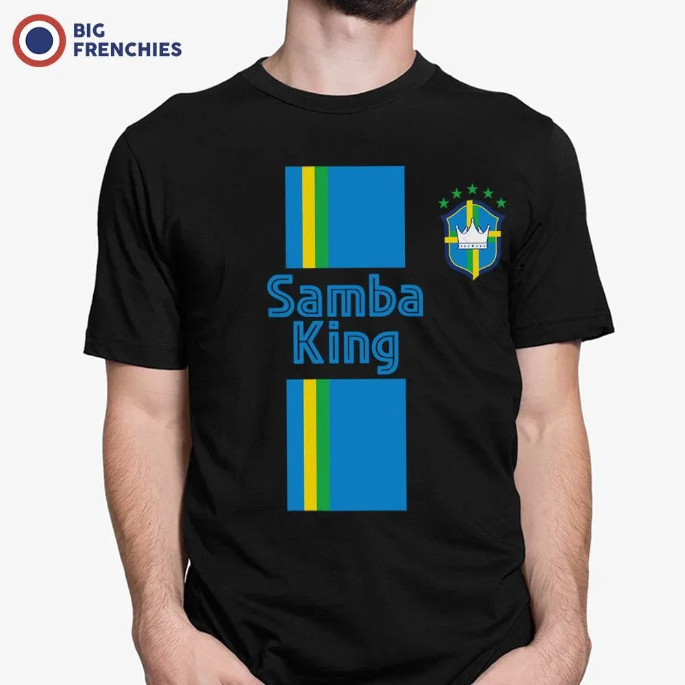 Samba king Men's Organic Cotton Tee - Create Marketplace