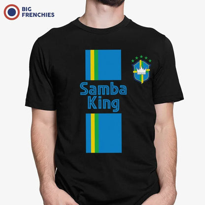 Samba king Men's Organic Cotton Tee - Create Marketplace