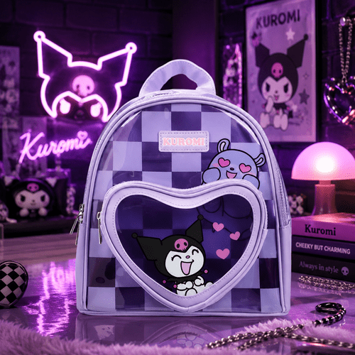 Sanrio Kuromi Checkerboard Mini-Backpack - Create Marketplace