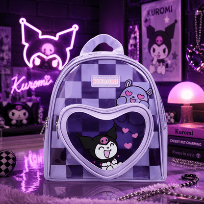 Sanrio Kuromi Checkerboard Mini-Backpack - Create Marketplace
