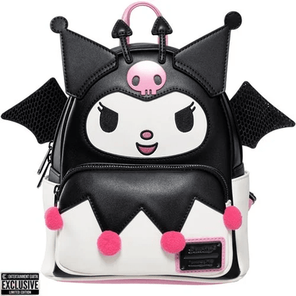 Sanrio Kuromi Devilish Winged Mini Backpack - Entertainment Earth Exclusive - Create Marketplace