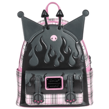 Sanrio Kuromi Flames and Plaid Mini-Backpack - Entertainment Earth Exclusive - Create Marketplace