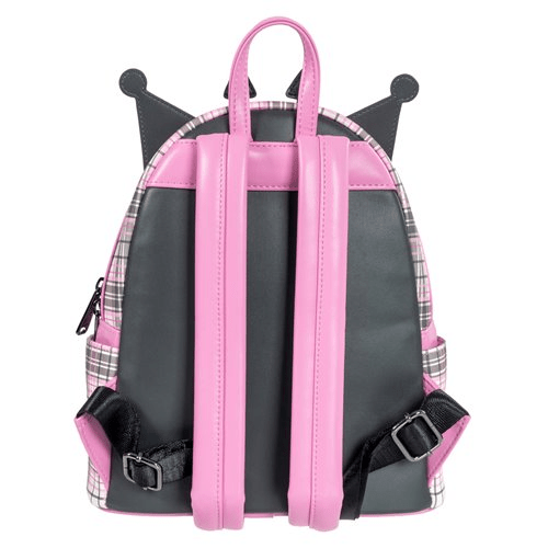 Sanrio Kuromi Flames and Plaid Mini-Backpack - Entertainment Earth Exclusive - Create Marketplace