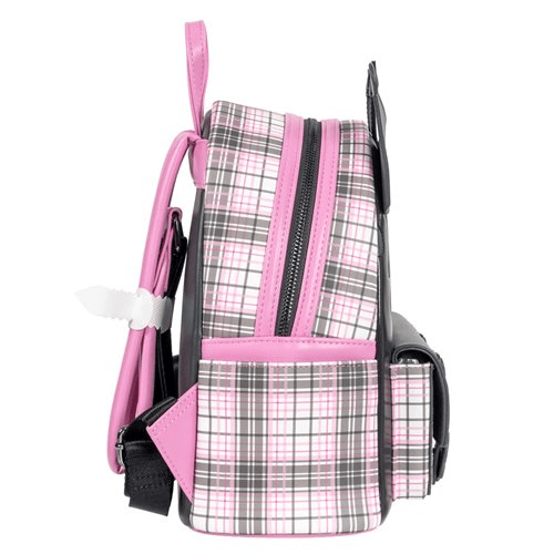 Sanrio Kuromi Flames and Plaid Mini-Backpack - Entertainment Earth Exclusive - Create Marketplace