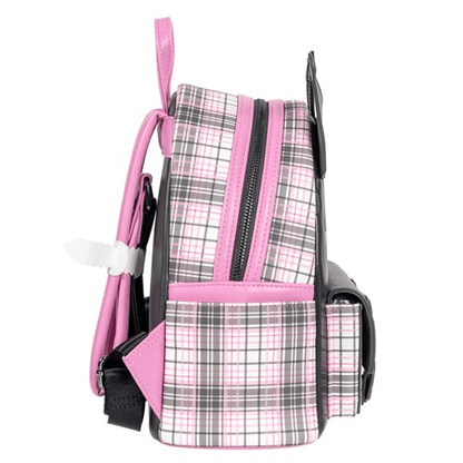 Sanrio Kuromi Flames and Plaid Mini-Backpack - Entertainment Earth Exclusive - Create Marketplace