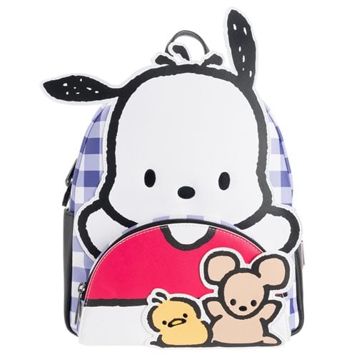 Sanrio Pochacco Cosplay Plaid Mini-Backpack- EE Exclusive - Create Marketplace