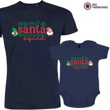 Santa Squad Christmas Dad and Child Organic Cotton family Set (Set of 2) - Create Marketplace