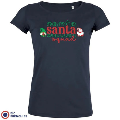 Santa Squad Christmas Women's Organic Cotton Tee - Create Marketplace