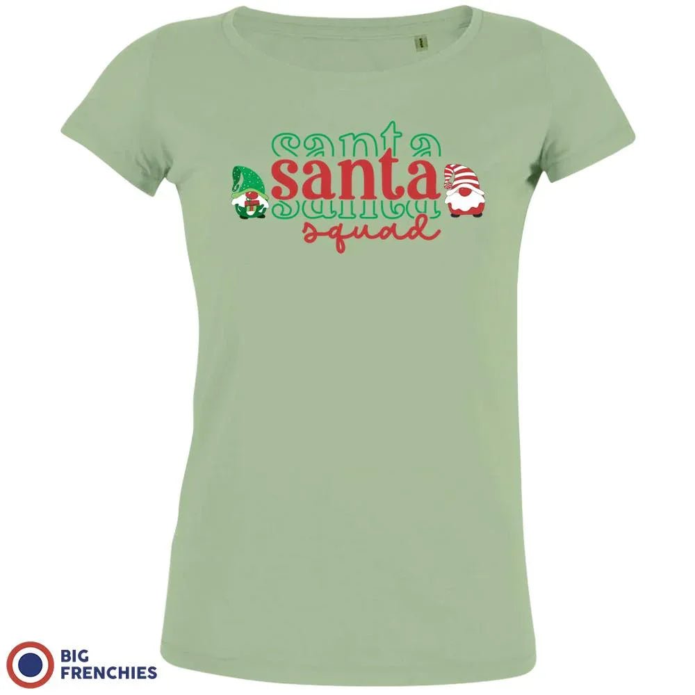 Santa Squad Christmas Women's Organic Cotton Tee - Create Marketplace