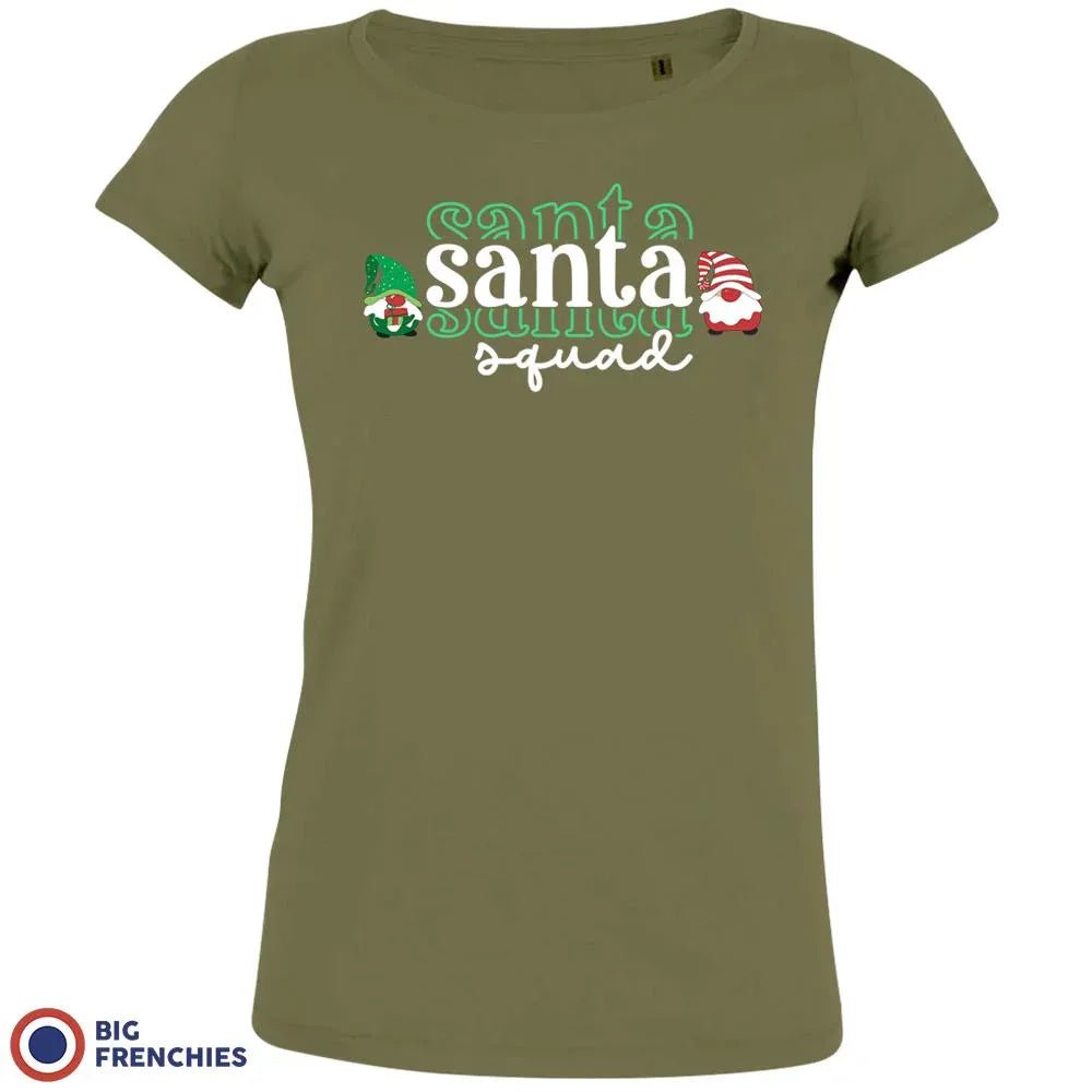 Santa Squad Christmas Women's Organic Cotton Tee - Create Marketplace