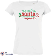 Santa Squad Christmas Women's Organic Cotton Tee - Create Marketplace