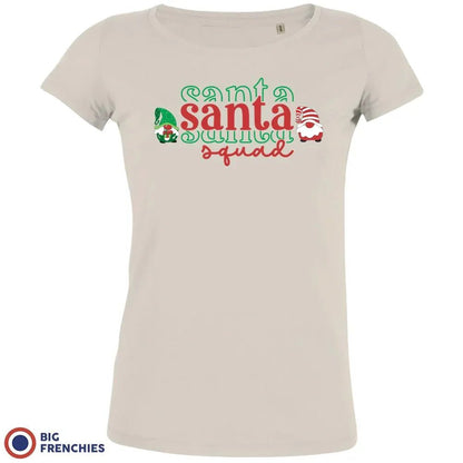 Santa Squad Christmas Women's Organic Cotton Tee - Create Marketplace