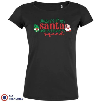 Santa Squad Christmas Women's Organic Cotton Tee - Create Marketplace