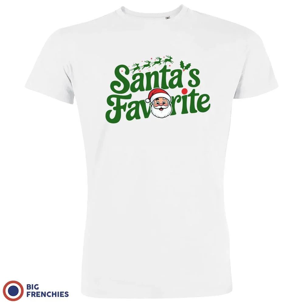 Santa's Favorite Christmas Men's Organic Cotton Tee - Create Marketplace